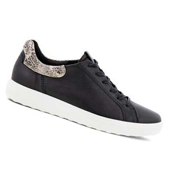 Ecco Soft 7 Street 2.0 Sneakers Dam Svarta | SE 245WNB